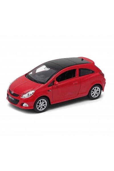 WELLY 1:36 12 Cm. OPEL CORSA - KIRMIZI