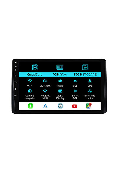 OEM Navigatie Dedicata Renault Arkana (2019 - 2023), 10Inch, 1Gb Ram, 32Gb St...
