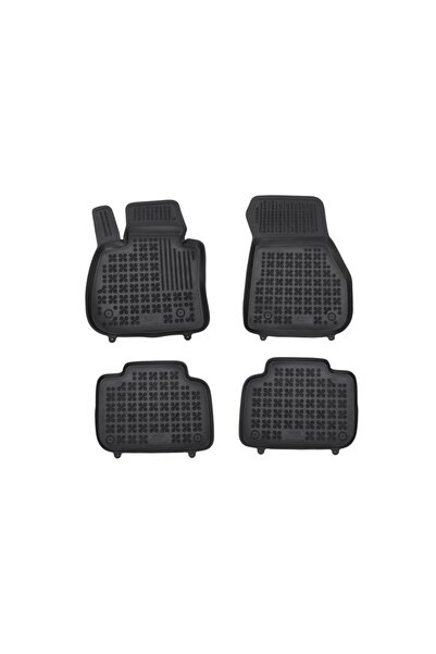 OEM Covorase Presuri Auto Negru din Cauciuc compatibil cu BMW X1 (F48) 2015-