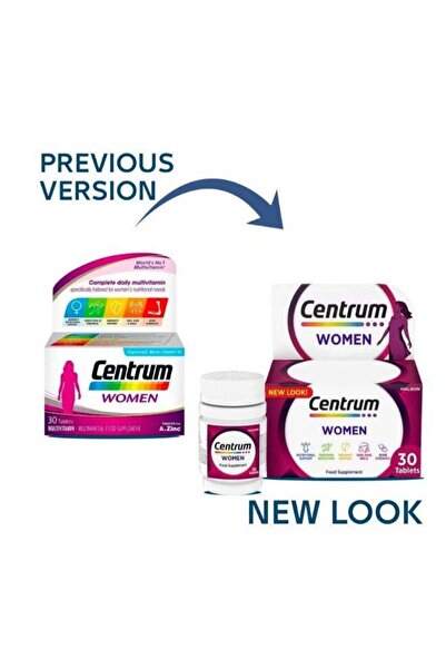 Centrum Multivitamin And Multimineral For Women 30 Tablets