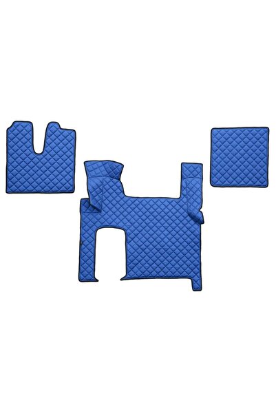 OEM SET COVORASE PREMIUM LUX PIELE MAN TGX 2007-, ALBASTRU