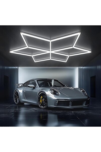 RFAN HoneyComb LED RFAN, Star Shape, Cool Light, 6500K, 126W