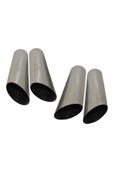 OEM Tobe Ornamente compatibil cu sistemul de evacuare Chrome Mat Mercedes W46...