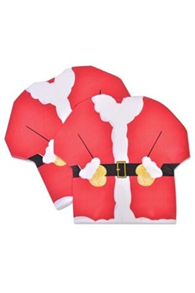 SHOPIENS Șervețele de masă de Crăciun - Haină Moș Crăciun 33 x 33 cm - 20 buc