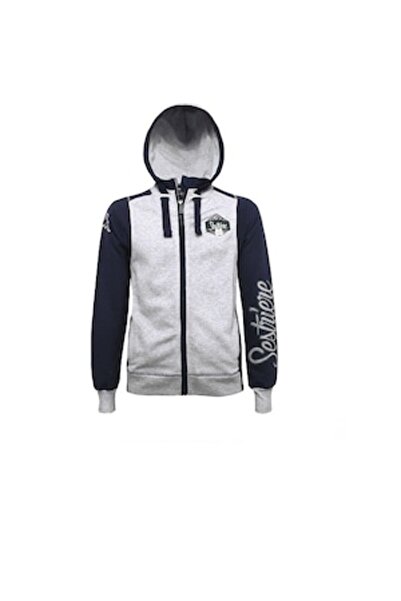 Kappa Men's hoodie Sestriere gray, size S