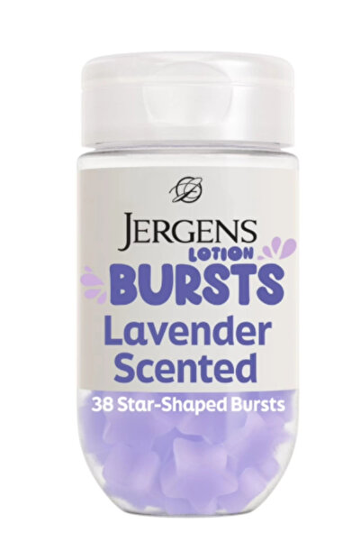 Jergens Lotıon Bursts Lavender Scented 38 Star-Scented Bursts