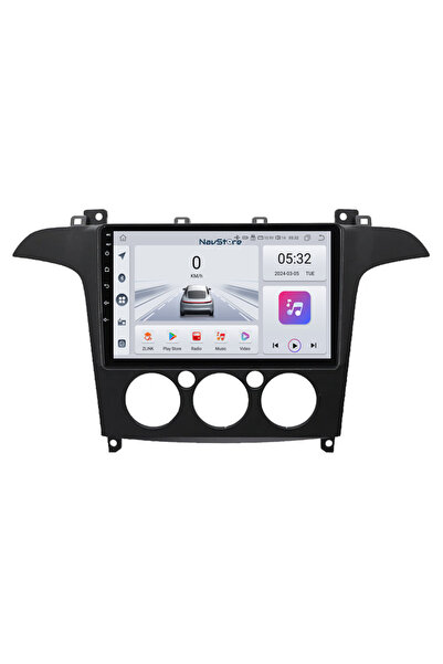 OEM Navigație Android dedicată Ford S-Max (2006 - 2015) 9 inci, 4 GB RAM, 64 ...