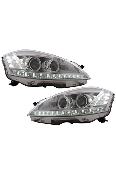 OEM Faruri LED compatibil cu Mercedes W221 S-Class (2005-2009) Facelift Look LHD