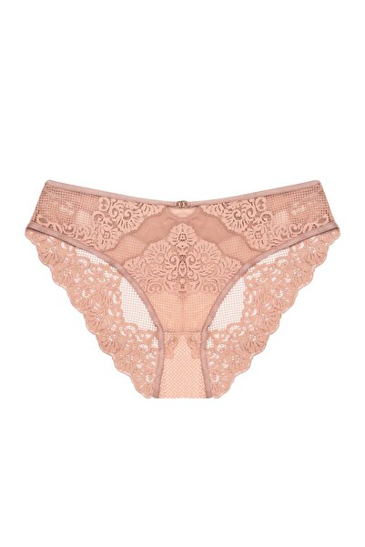 ESOTIQ Women's Elegant Briefs Floral Lace & Mesh Golden Details Comfortable Sexy | Darling