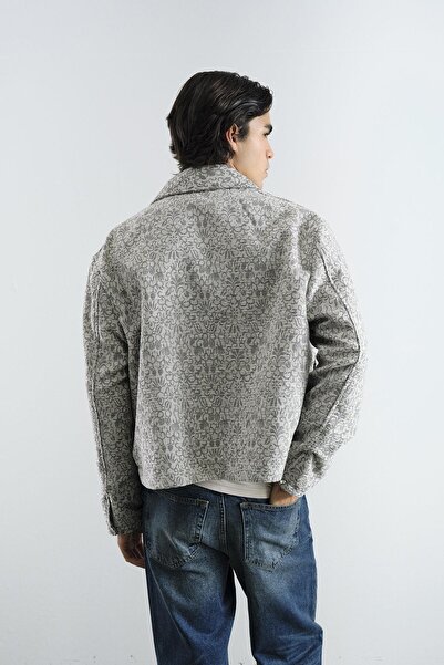 GIESTO Jacquard Textured Jacket