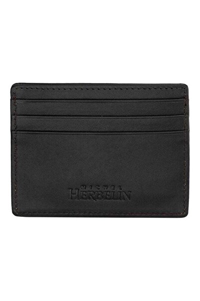 Michel Herbelin Credit Card Case Olive Green