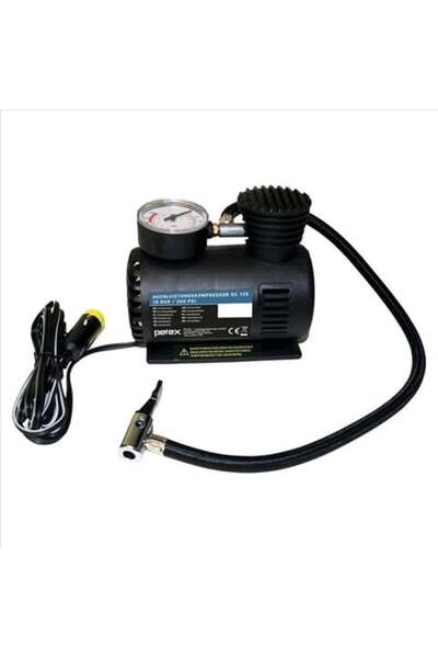 OEM COMPRESOR AUTO 12 V CU MANOMETRU PETEX GERMANY