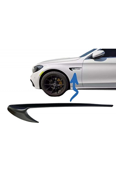 OEM Ornamente Aripi Mercedes C-Class W205 E-Class W213 Negru Lucios