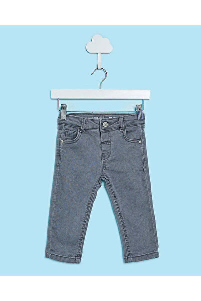 REDTAG Infant Boys Grey Wash Basic Denim Jeans