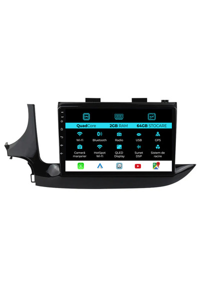 OEM Navigatie Android Dedicata Opel Mokka (2016 - 2024), 9Inch, 2Gb Ram, 64Gb...