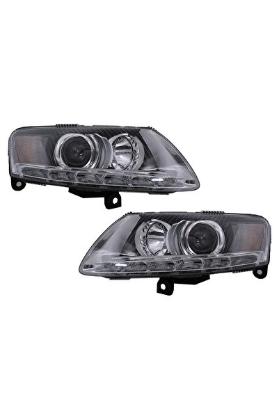 OEM Faruri LED compatibil cu Audi A6 4F C6 (2008-2011) Conversie pentru Xenon...