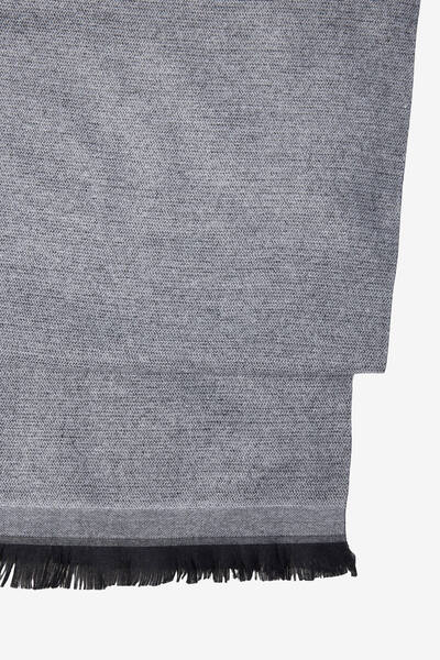 ALTINYILDIZ CLASSICS Men's Gray Warm Scarf