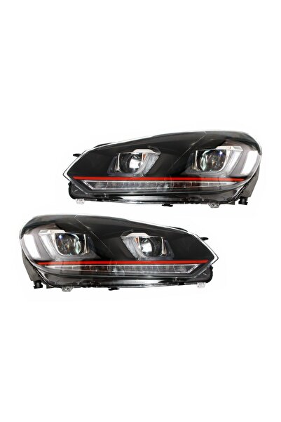 OEM Faruri LED compatibil cu VW Golf 6 VI (2008-2012) Golf 7 U Design With Re...