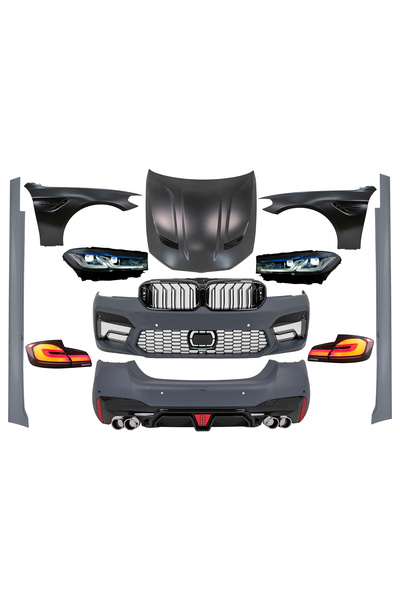 OEM Pachet Exterior Complet compatibil cu BMW Seria 5 F10 (2010-2017) Convers...