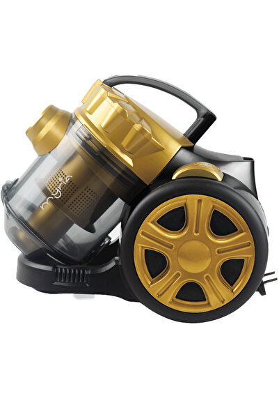 MyRia Bagless vacuum cleaner MY4558GD, 1.5l, 700W, 80dB, yellow-black