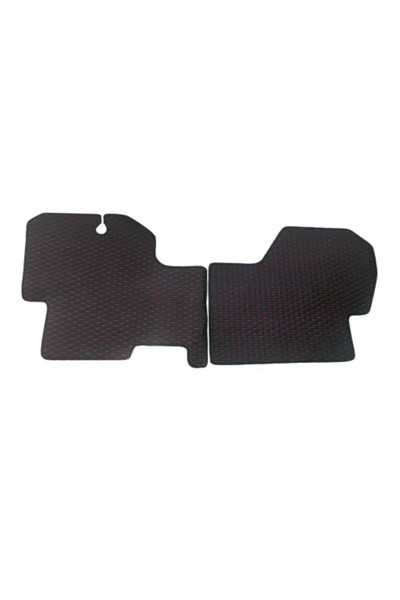 OEM SET COVORASE PREMIUM LUX 2D PIELE IVECO DAILY 2014-> fata, culoare negru ...