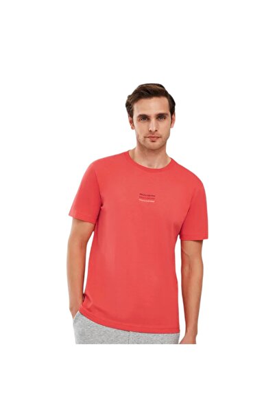 SKECHERS Men's Red Tshirt