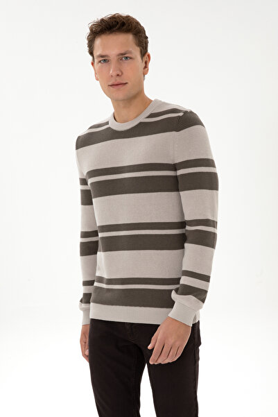 U.S. Polo Assn. Men's Stone Sweater 50314952-Vr049