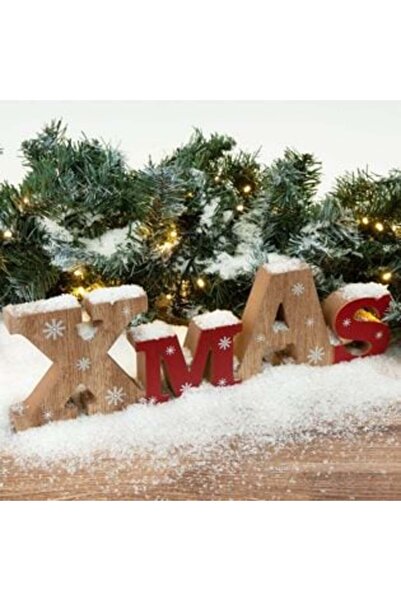 SHOPIENS Fulgi decorativi artificiali de Crăciun, Albă ca Zăpada, 80 g