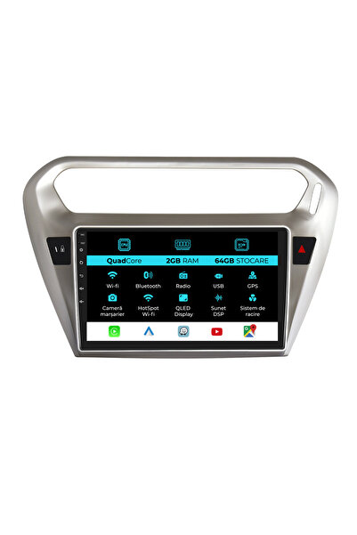 OEM Navigatie Dedicata Peugeot 301, Citroen C-Elysee (2013-2018), 9Inch, 2Gb ...