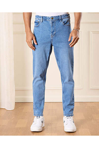 REDTAG Men Blue Standard Fit Jeans