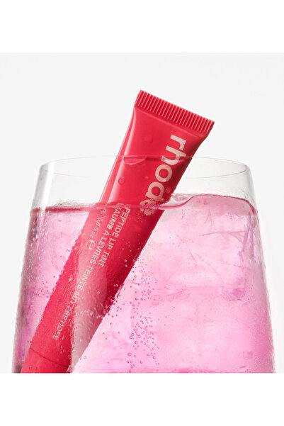 Rhode Island لون الشفاه الببتيدي، ملمع الشفاه، مرطب الشفاه، يجعل الشفاه أكثر امتلاءً ونعومة، 10 مل (برائحة الجوافة)