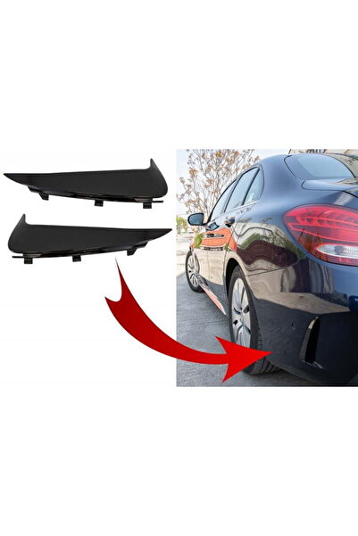 OEM Ornamente bara Spate flapsuri compatibil cu MERCEDES C Class W205 S205 (2...