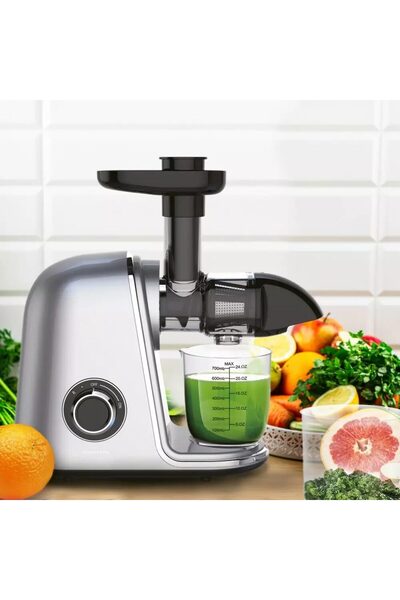 Klausberg Storcător pentru fructe și legume, orizontal, gri, putere 150 W,