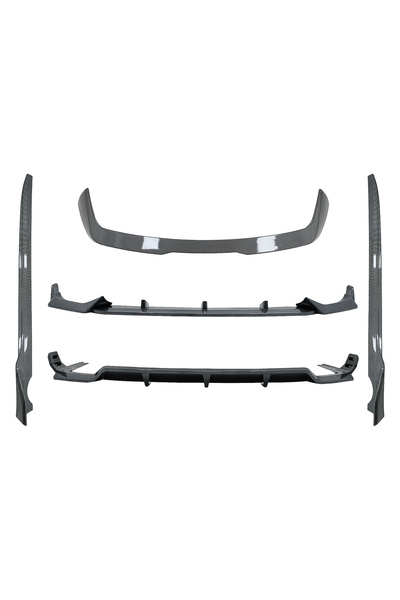 OEM Pachet Exterior Aero compatibil cu BMW X7 G07 (2018-2022) M-Tech Black Kn...