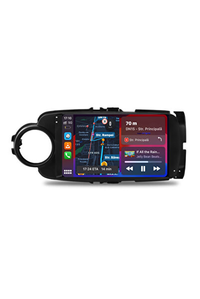 OEM Dedicated Navigation Toyota Yaris (2011-2018), 9Inch, 2Gb Ram, 64Gb Storage, Carplay