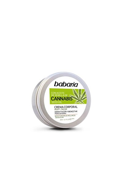 Babaria Cremă de corp cu ulei de semințe de cânepă, 200 ml -