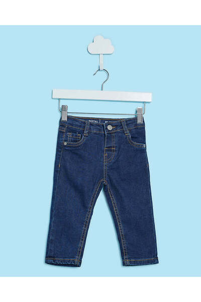 REDTAG بنطلون جينز أزرق داكن للأولاد الرضع