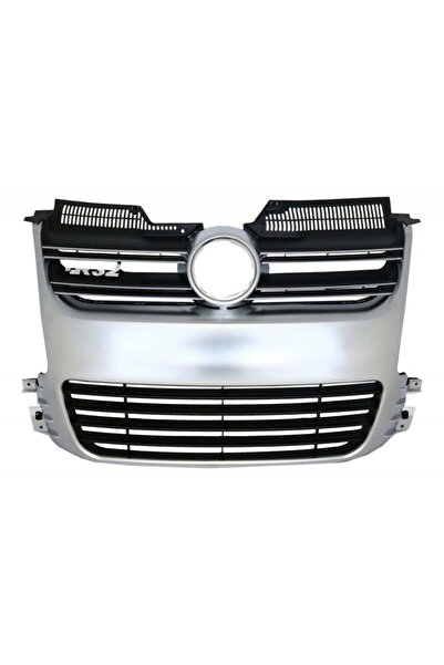 OEM Grila radiator compatibil cu VW Golf 5 V 2003-2008 R32 Design Brushed Alu...