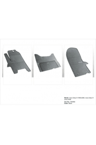 OEM Covoare cauciuc IVECO DAILY IV 2006->