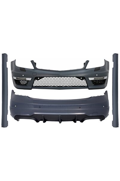 OEM Pachet Exterior compatibil cu Mercedes C-Class W204 (2007-2015) Facelift ...