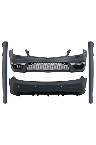 OEM Pachet Exterior compatibil cu Mercedes C-Class W204 (2007-2015) Facelift ...