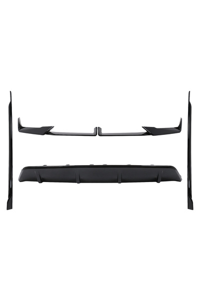 OEM Pachet Exterior Aero compatibil cu BMW X6 G06 LCI M-Sport (2024-) Black K...