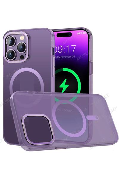 UnDePlus Compatible with Magsafe Case Matte Velvety Special Edition Pc Cover for Apple iPhone 15 Pro