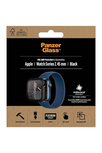 Panzer Glass Προστατευτική θήκη PanzerGlass για Apple Watch Series 7, 45mm, Δ...