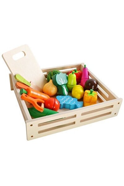 ideal STORE Ξύλινο κιβώτιο φρούτων και λαχανικών idealSTORE για ψιλοκομμένο τ...