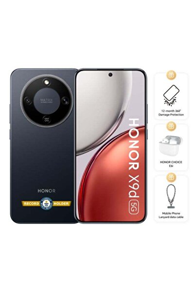 HONOR X9d Dual SIM 5G 12GB RAM 256GB Midnight Black (Middle East Version)