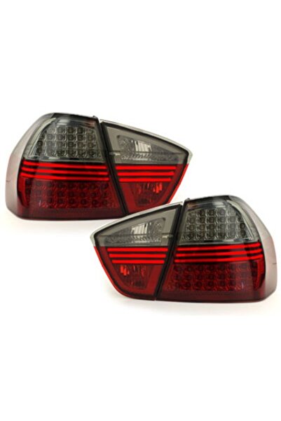 OEM Stopuri LED compatibil cu BMW Seria 3 E90 (03.2005-08.2008) Rosu Fumuriu