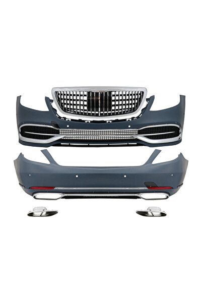OEM Pachet Exterior compatibil cu Mercedes S-Class W222 Facelift (2013-Up) S6...
