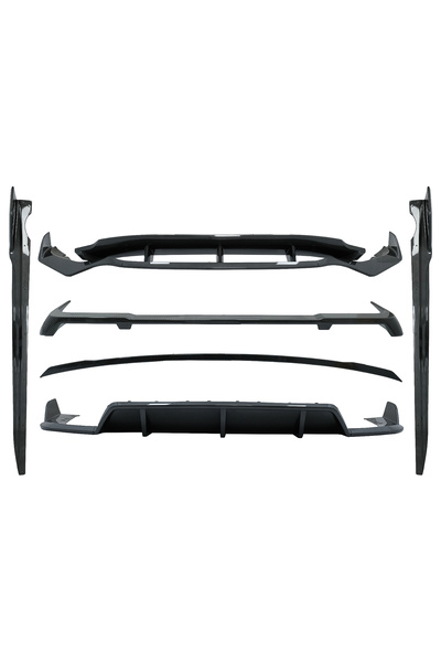 OEM Pachet Exterior Aero compatibil cu BMW X5 G05 (2018-2022) M-Tech Black Kn...