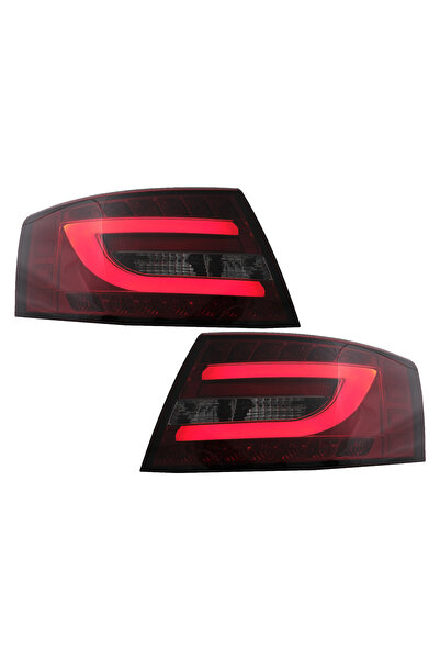 OEM Stopuri LED compatibil cu Audi A6 C6 4F Limuzina (04.2004-2008) Rosu Fumu...